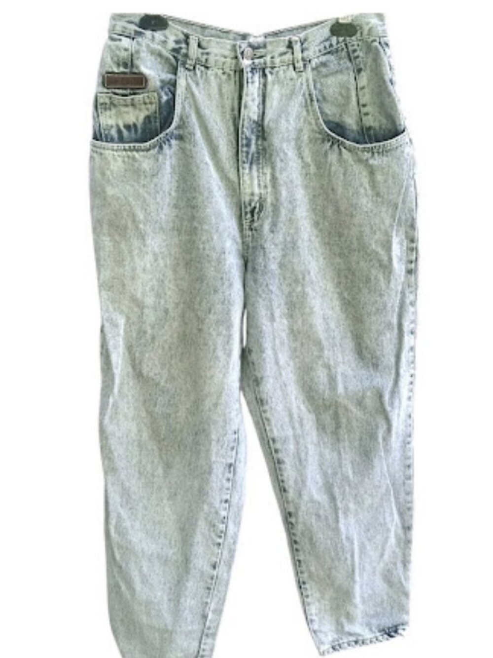 Gitano 80s Acid Wash Jeans Size 16 Short High‑Rise